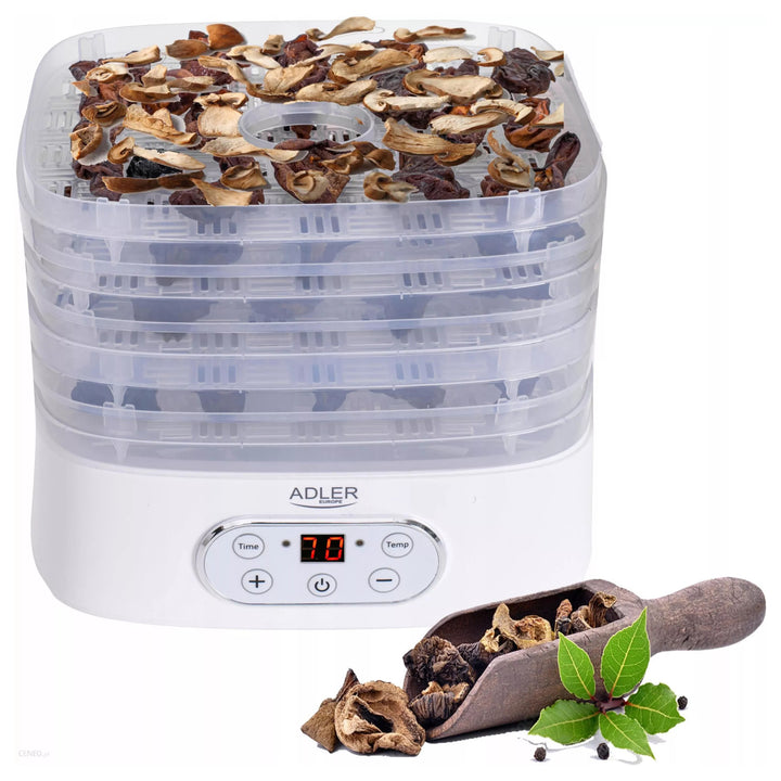 Deshidrator de ciuperci, ierburi și alimente Adler AD 6658