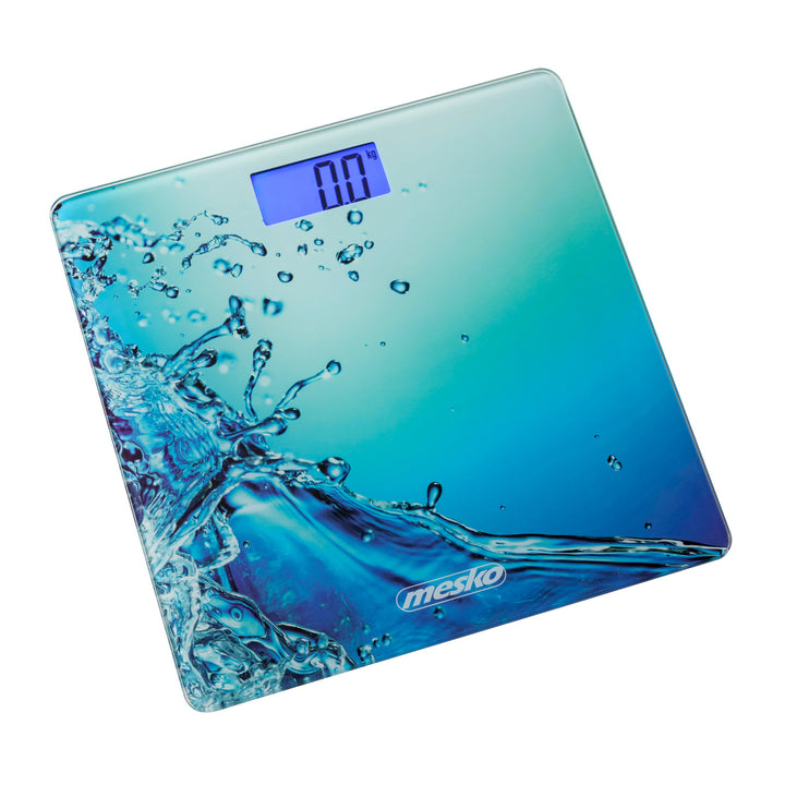 Mesko MS 8156 cântar de baie din sticlă călită, capacitate de încărcare 150 kg