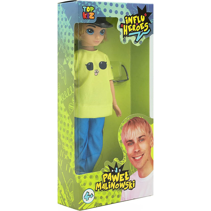 Influ Heroes Pawel Malinowski păpușă de 30 cm cu accesorii