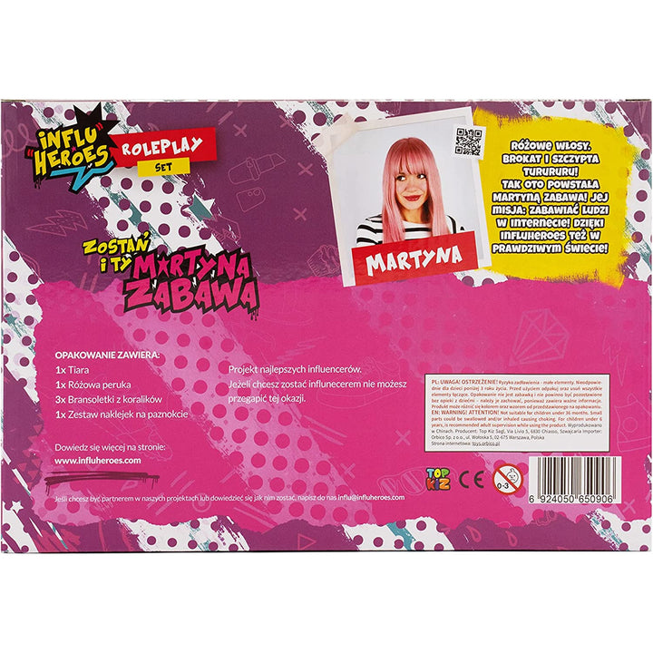 Influ Heroes Martyna Heroes Martyna Fun dress-up set