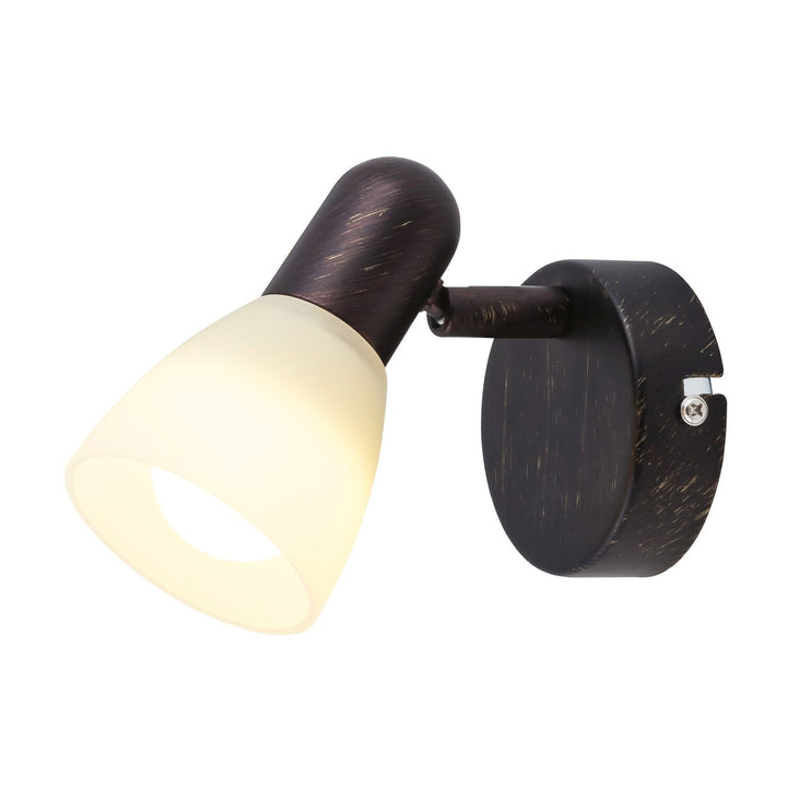 Lampa ścienna Soma spot E14 1x40W antic maro crem