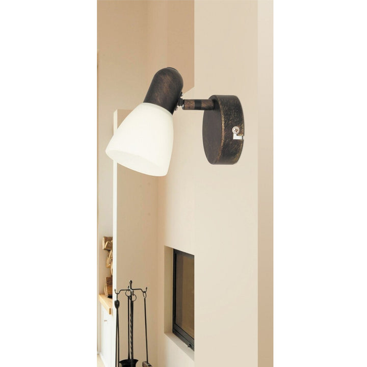 Lampa ścienna Soma spot E14 1x40W antic maro crem