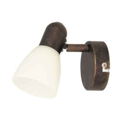 Lampa ścienna Soma spot E14 1x40W antic maro crem