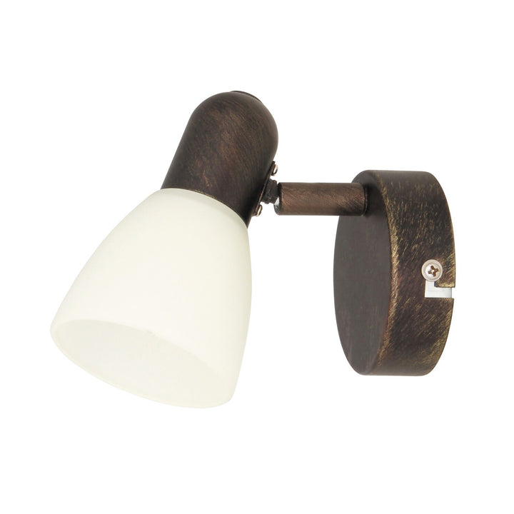 Lampa ścienna Soma spot E14 1x40W antic maro crem