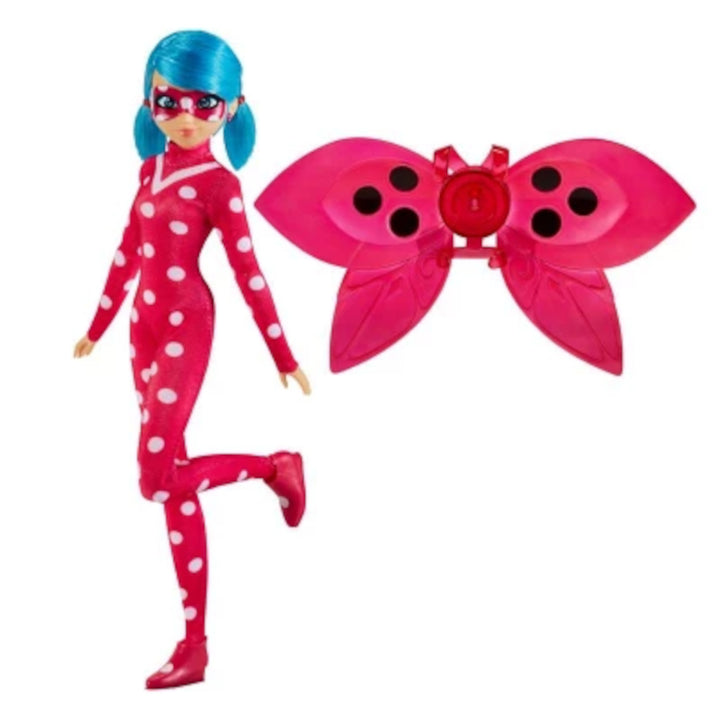 Păpușă miraculoasă Cosmobug Ladybug - brațe și picioare flexibile