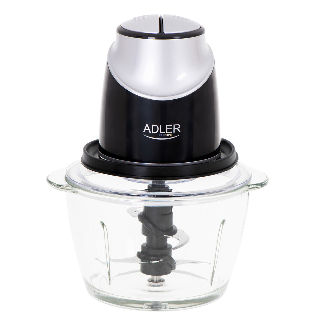 Tocator cu bol de sticlă Adler AD 4082 300W lame din oțel inoxidabil
