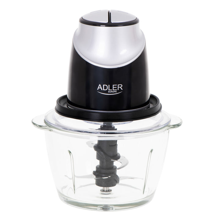 Tocator cu bol de sticlă Adler AD 4082 300W lame din oțel inoxidabil