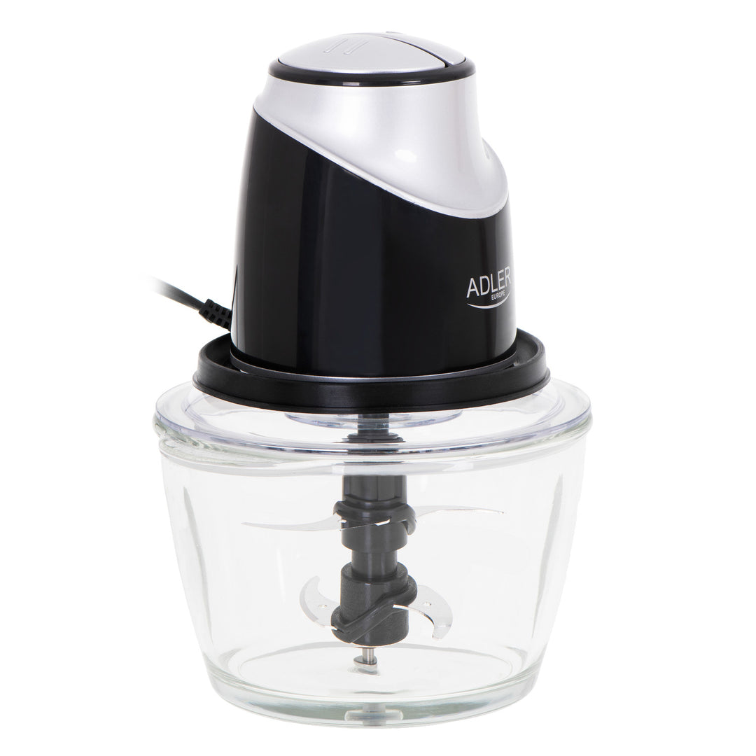 Tocator cu bol de sticlă Adler AD 4082 300W lame din oțel inoxidabil