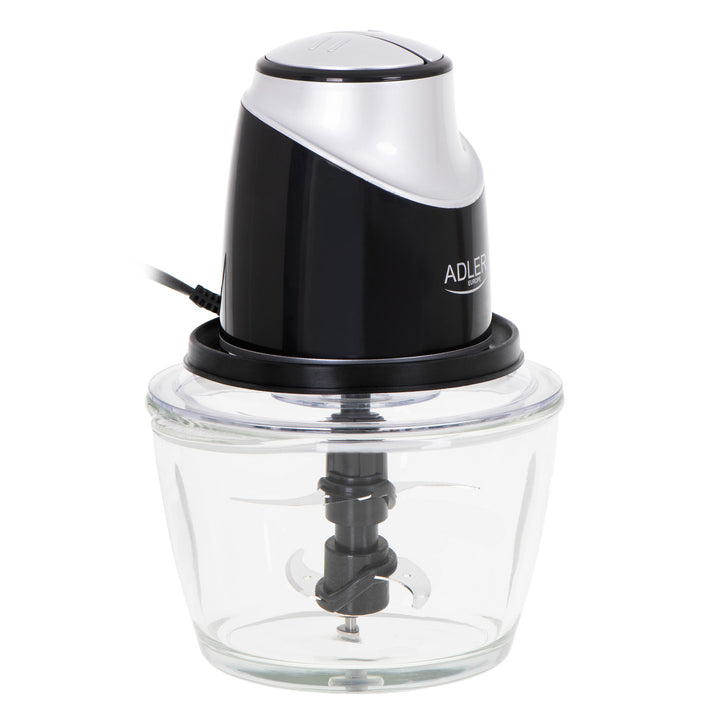 Tocator cu bol de sticlă Adler AD 4082 300W lame din oțel inoxidabil