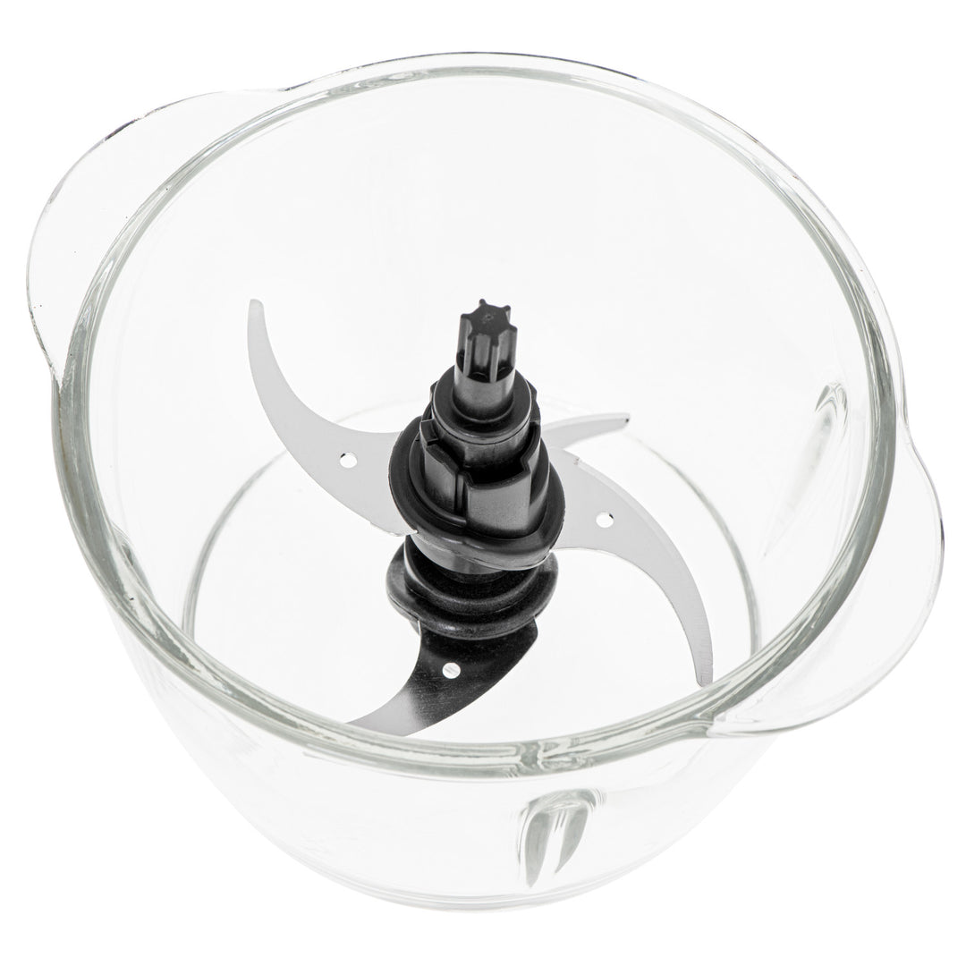 Tocator cu bol de sticlă Adler AD 4082 300W lame din oțel inoxidabil