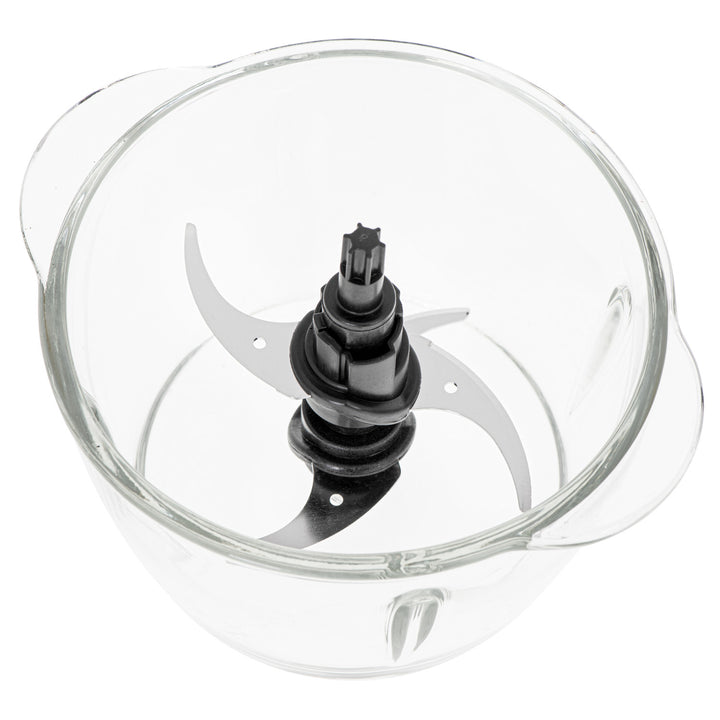 Tocator cu bol de sticlă Adler AD 4082 300W lame din oțel inoxidabil