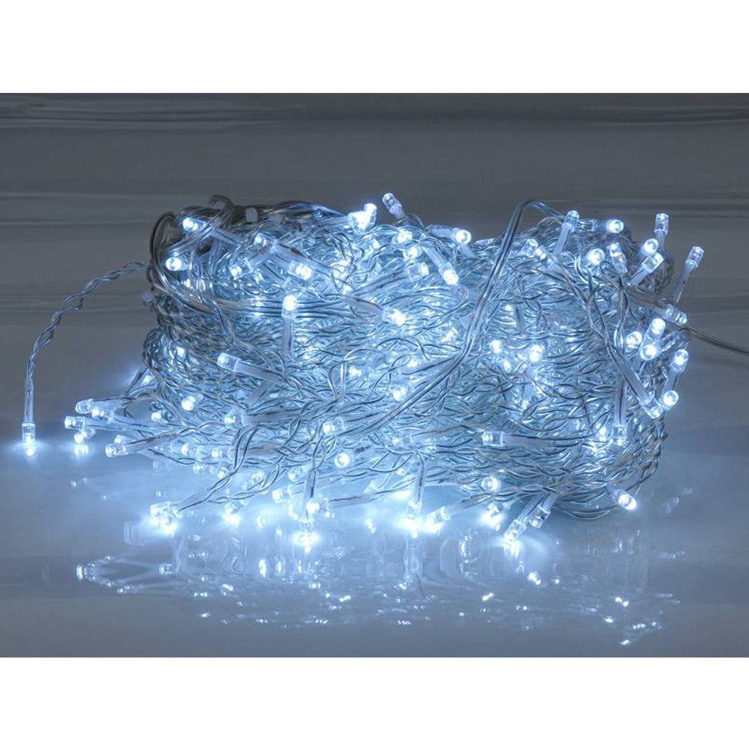 Ghirlandă luminoasă ML51Z 60 icicles 300 Led 8m alb rece IP44