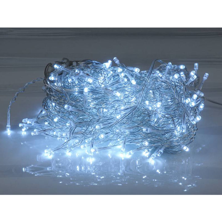 Ghirlandă luminoasă ML51Z 60 icicles 300 Led 8m alb rece IP44