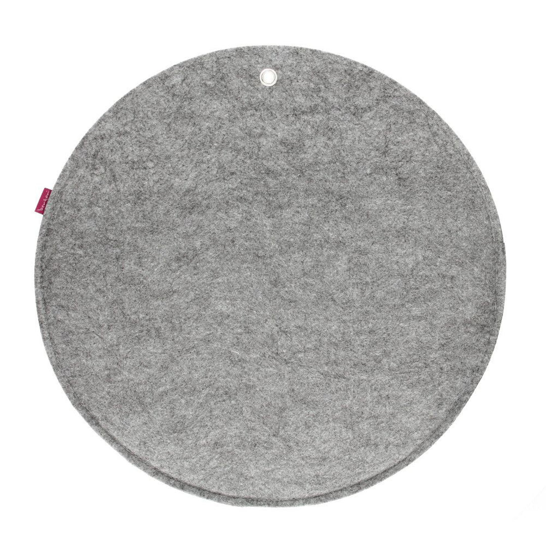 Bertoni organizator de perete din pâslă Circle XL diametru 45 cm - gri, 4 buzunare