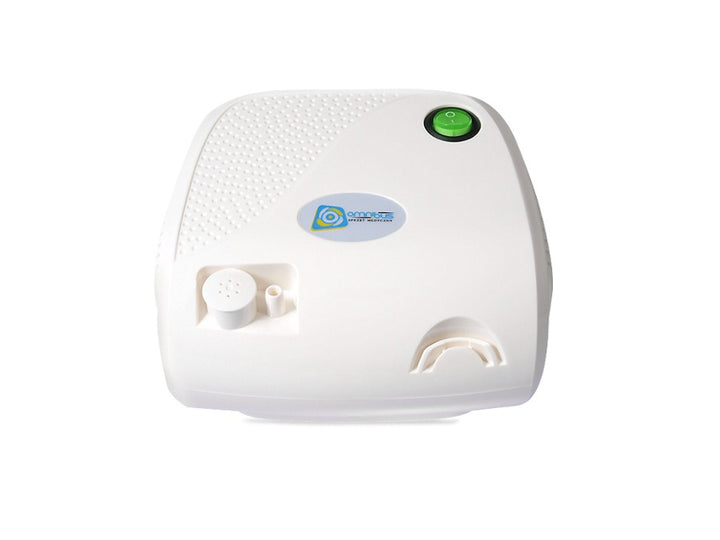 Inhalator cu compresor Omnibus BR-CN116 alb + tubulatură + pungă
