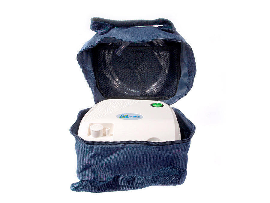 Inhalator cu compresor Omnibus BR-CN116 alb + tubulatură + pungă
