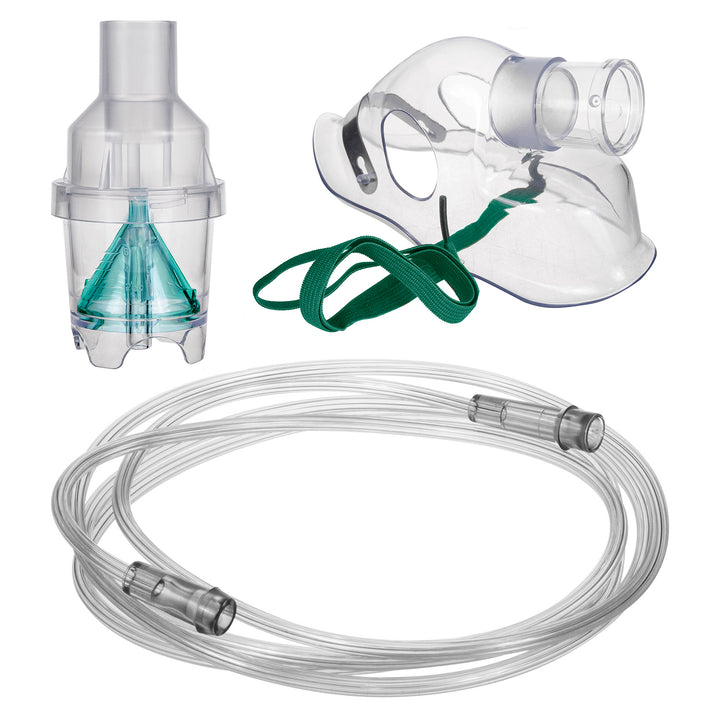 Inhalator cu compresor Omnibus BR-CN116 alb + tubulatură + pungă