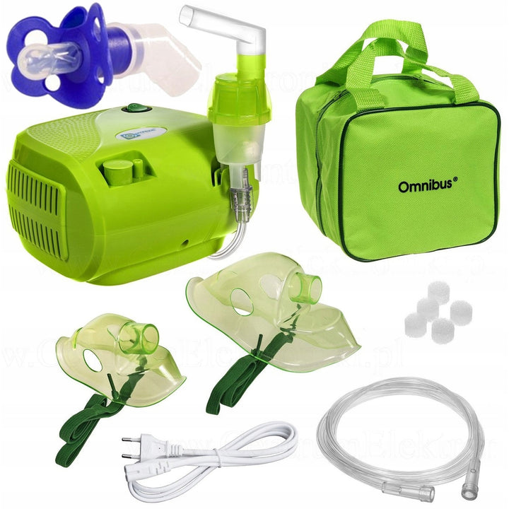 Omnibus nebulizator inhalator BR-CN116B verde + manechin
