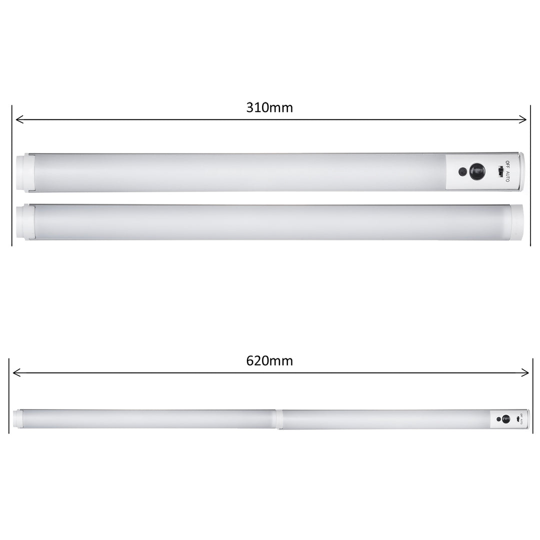 Bandă de iluminat cu LED-uri sub dulap + telecomandă