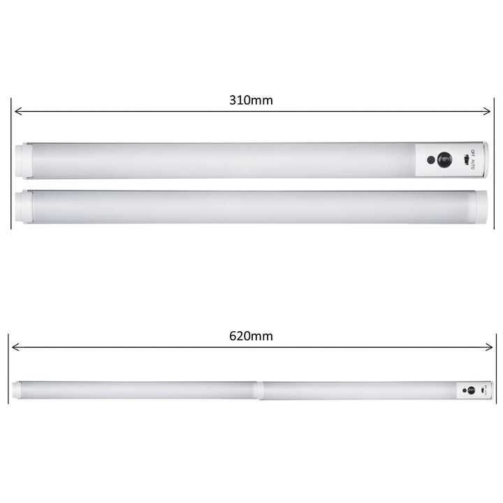 Bandă de iluminat cu LED-uri sub dulap + telecomandă