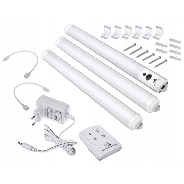 Bandă de iluminat cu LED-uri sub dulap + telecomandă