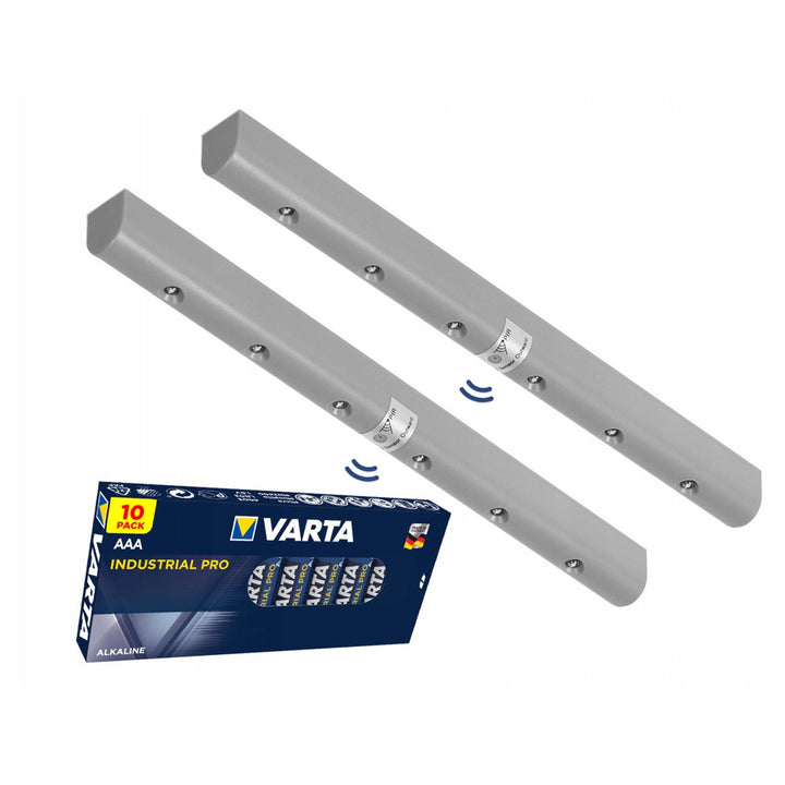2x Lampă Maclean 6 leduri cu detector de mișcare + baterii AAA
