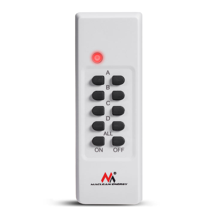Mufe fără fir MCE153 4 buc. 3600W + 2 telecomenzi + baterii pentru telecomenzi