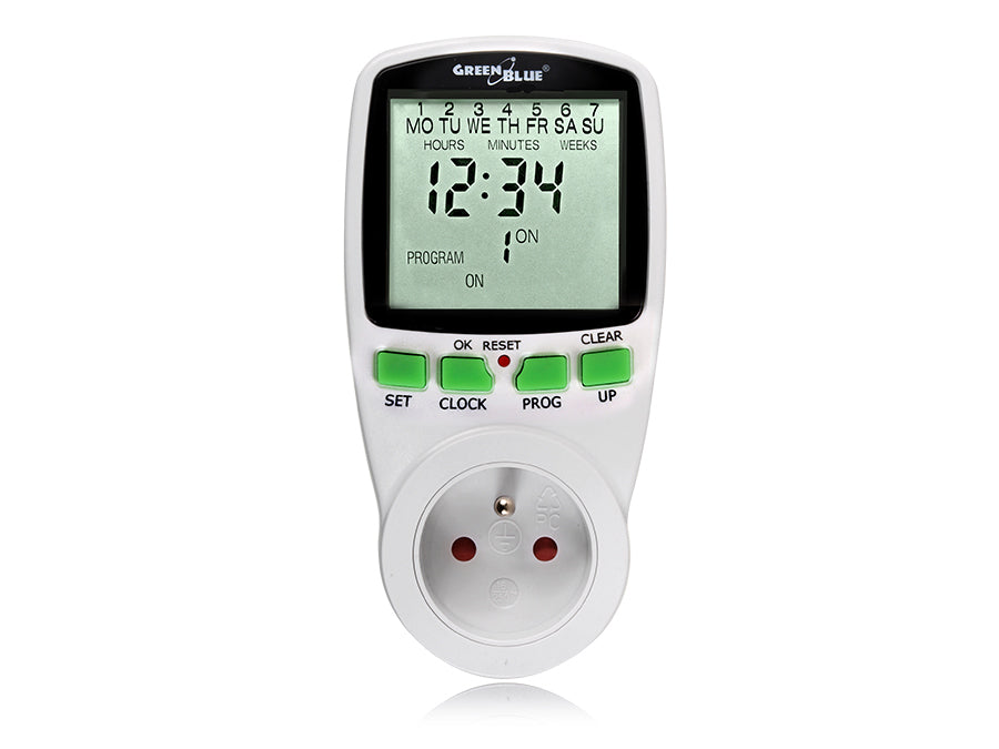 Set contor de energie GreenBlue GB202 + progrmator GreenBlue GB105