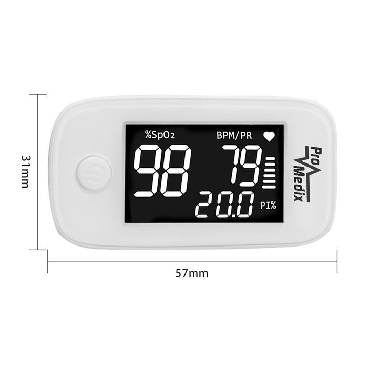 Oximetru de puls medical ProMedix PS-870 + baterii