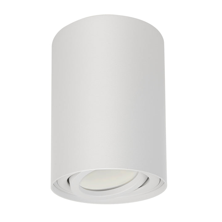 Maclean Plafond rotund alb MCE422 + bec LED GU10 5W 4000K