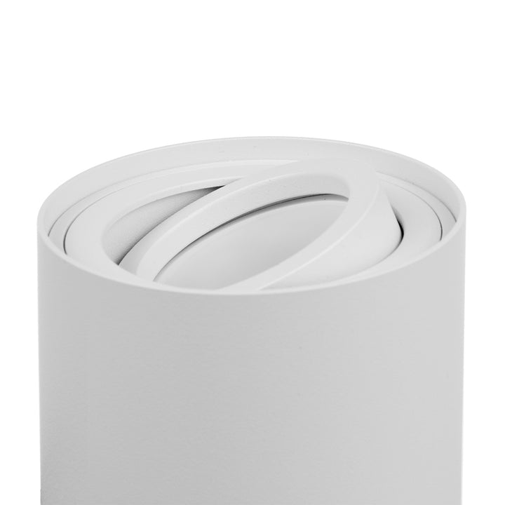 Maclean Plafond rotund alb MCE422 + bec LED GU10 5W 4000K