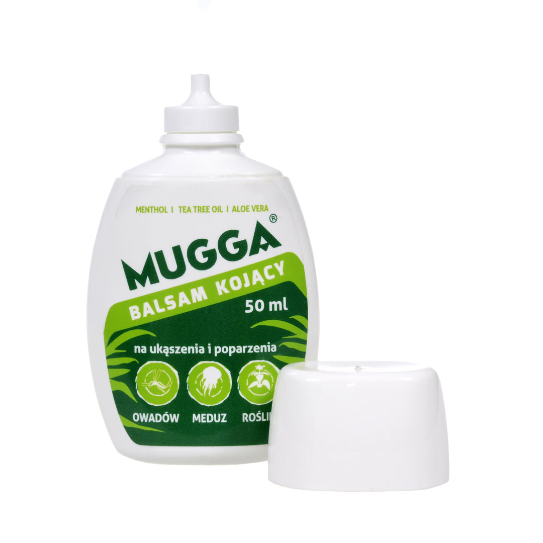 Mugga spray 9,5% 75ml pentru țânțari căpușe + Loțiune calmantă 50ml