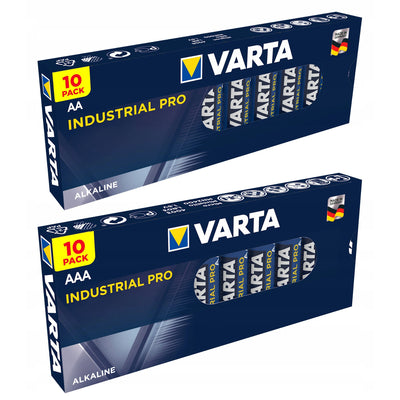 Set de baterii alcaline Varta Industrial AA AAA 20 buc.