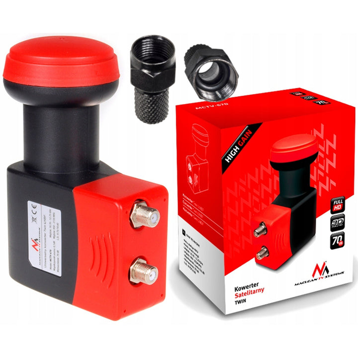 Maclean MCTV-670 convertor twin (dublu) + prize F