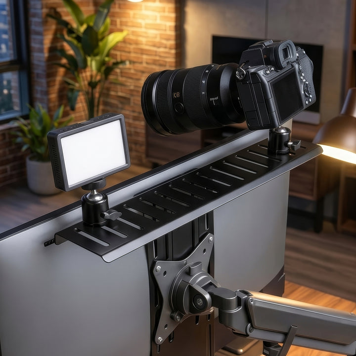 Suport pentru camera foto sau video NanoRS RS464, 40 x 8.6 cm, negru