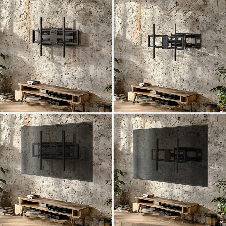 Suport pentru televizor Maclean, MC-482, 60-120", 120kg, negru