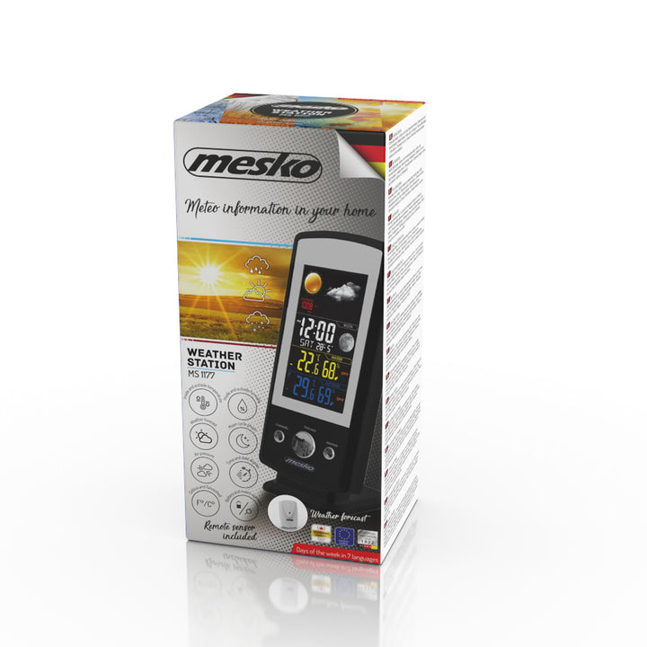 Stație meteo Mesko, temperatură, presiune, umiditate, prognoză meteo, MS 1177
