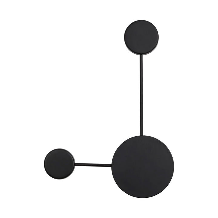 Aplică Amadeo LED 7W negru 6258 cu o temperatură de culoare de 4000 K