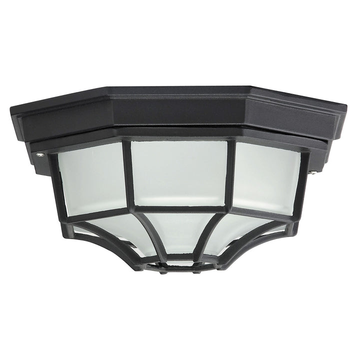 Rabalux Milano plafonieră de exterior 8346 din metal și abajur din sticlă