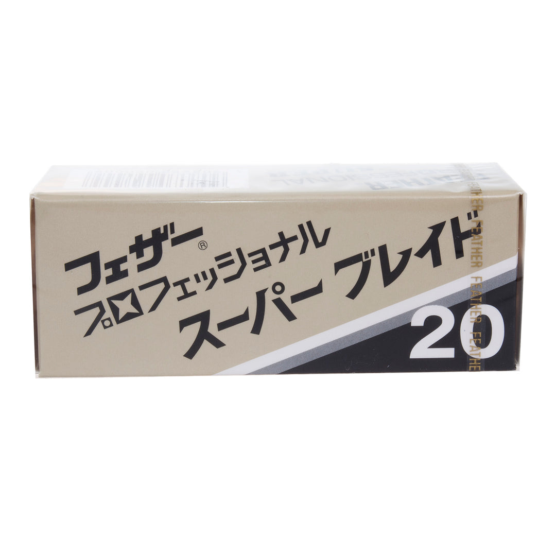 FEATHER Super Blade PS-20 lame de ras shavette FEATHER Super Blade PS-20 - 20 per pachet