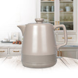 Ceainic electric din ceramică de 1 l Maestro MR-071, bej, 1200 W, cu priză de tip britanic