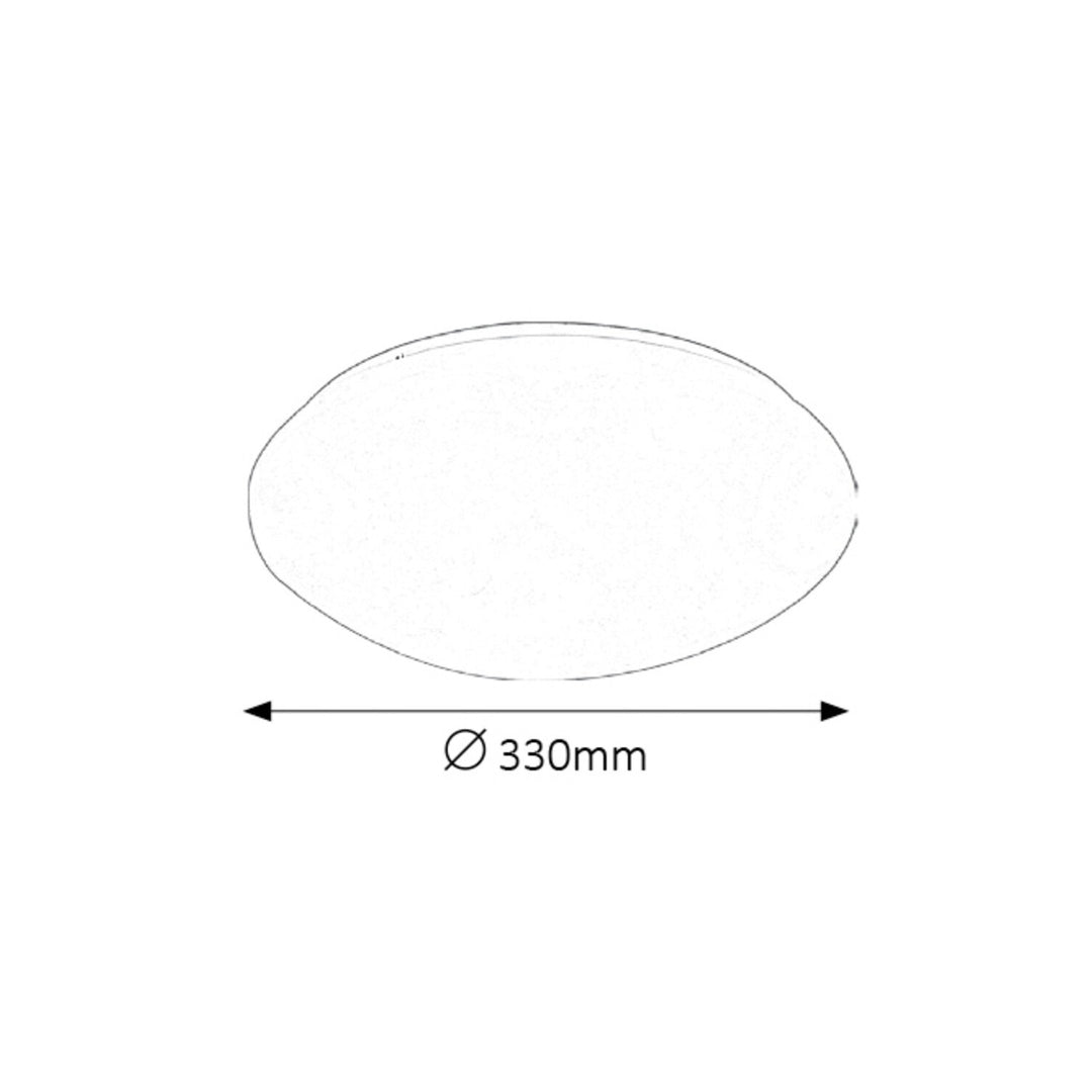 Rabalux Lucas plafonieră 3435 alb 18W rotund