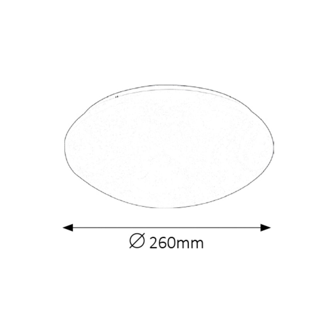 Rabalux Lucas Lucas LED plafonieră circulară albă 12W 3434