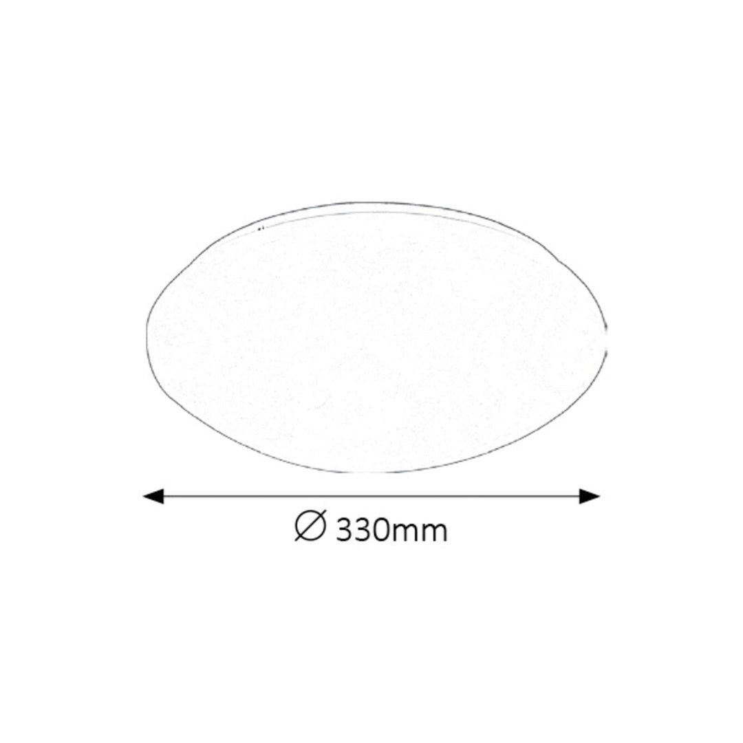 Rabalux Lucas plafonieră albă rotundă albă 18W 3438