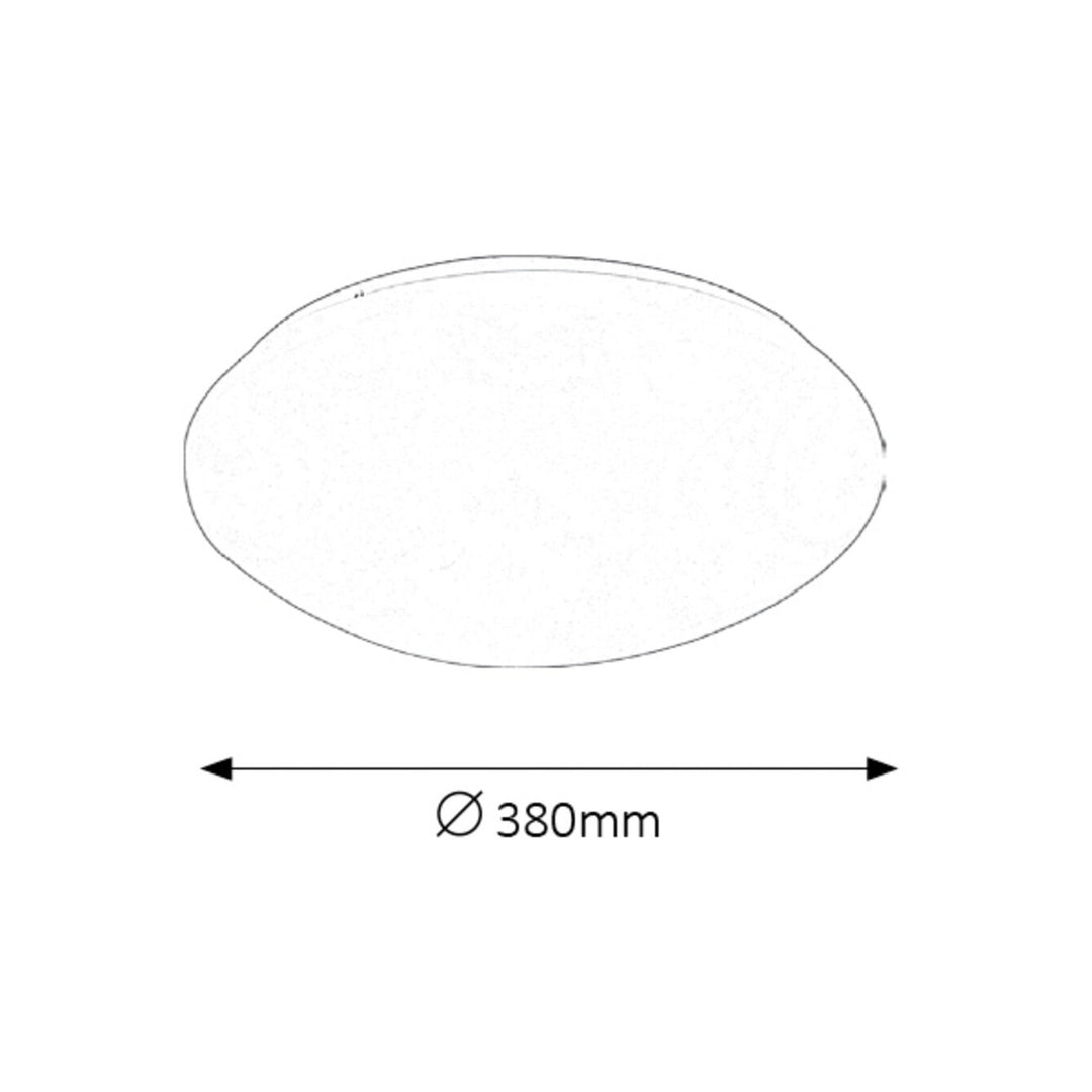 Rabalux Lucas plafonieră rotundă Lucas rotundă albă 24W 3439