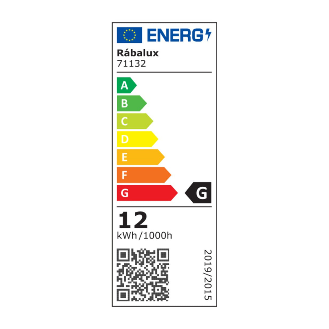 Rabalux Lucas alb 12W cu senzor de mișcare, plafonieră cu senzor de mișcare 71132