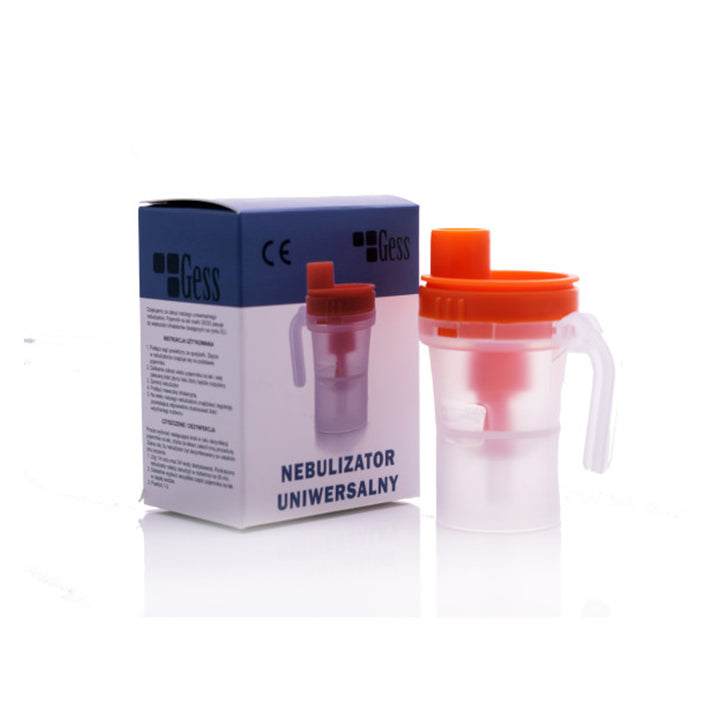 Nebulizatorul de înaltă calitate al mărcii GESS este dedicat inhalatoarelor cu piston de diferite mărci.