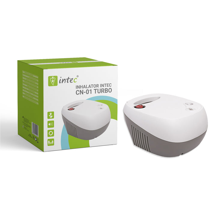 Intec CN-01 Turbo Compresor Inhalator cu piston Intec CN-01 Dimensiune compactă