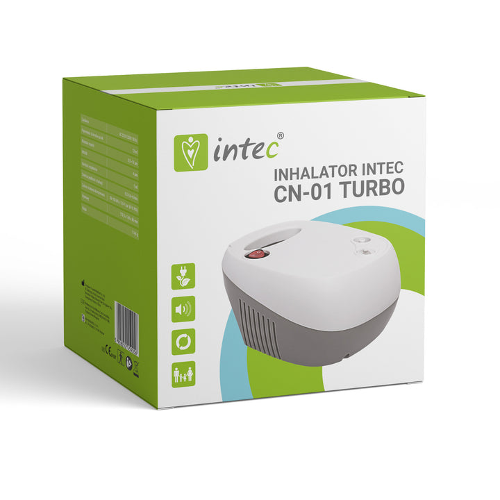 Intec CN-01 Turbo Compresor Inhalator cu piston Intec CN-01 Dimensiune compactă