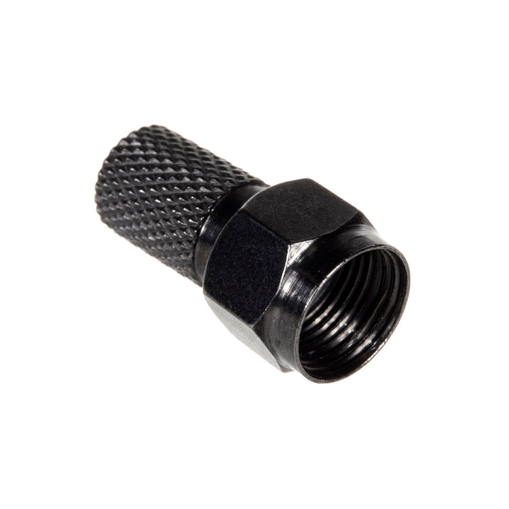 10x Maclean satelit F-plug, sistem TV, RG5.9, RG6, 6.8mm, nichel cu sigiliu, profesional, negru, MCTV-903